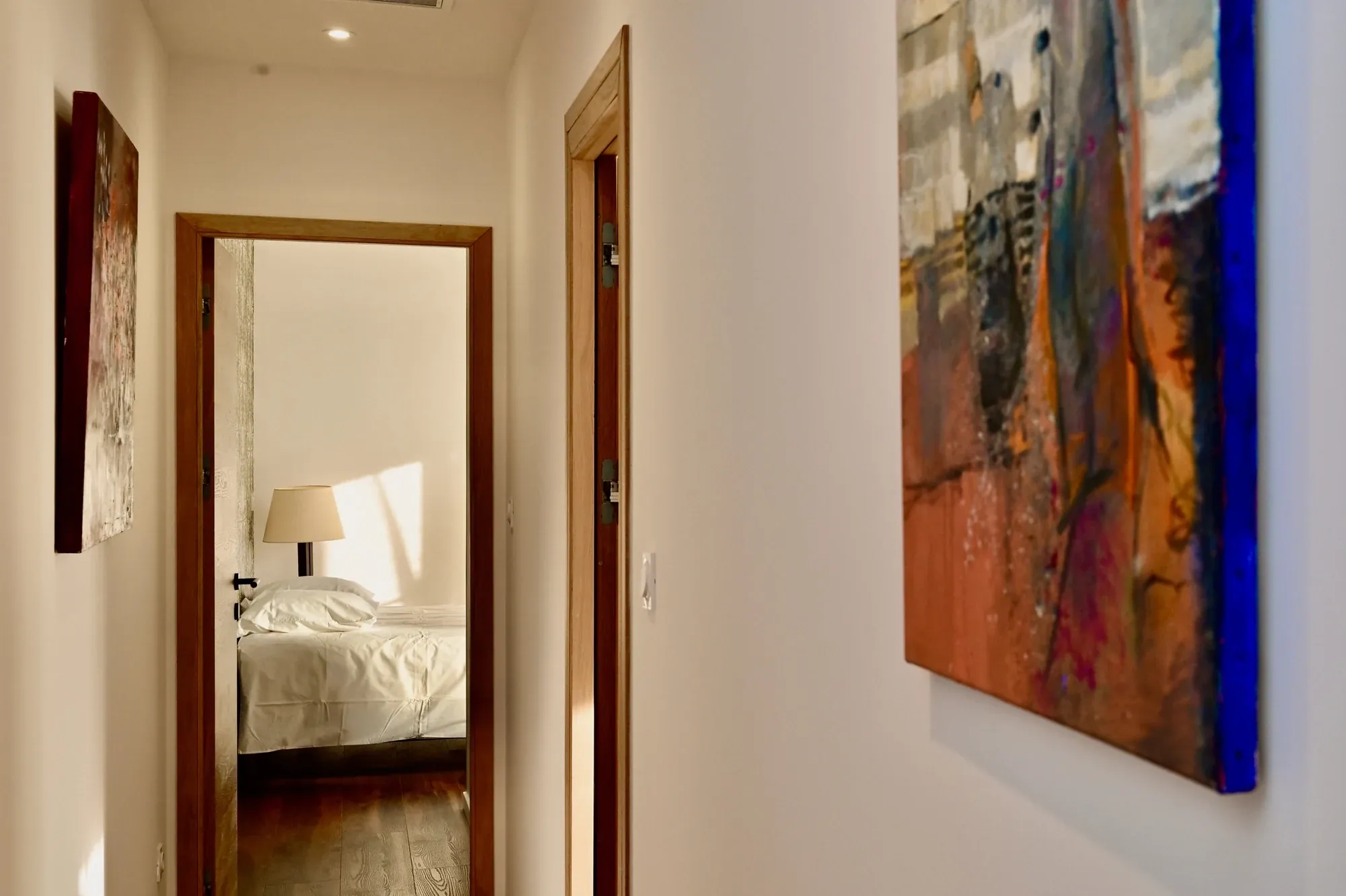Couloir menant aux chambres